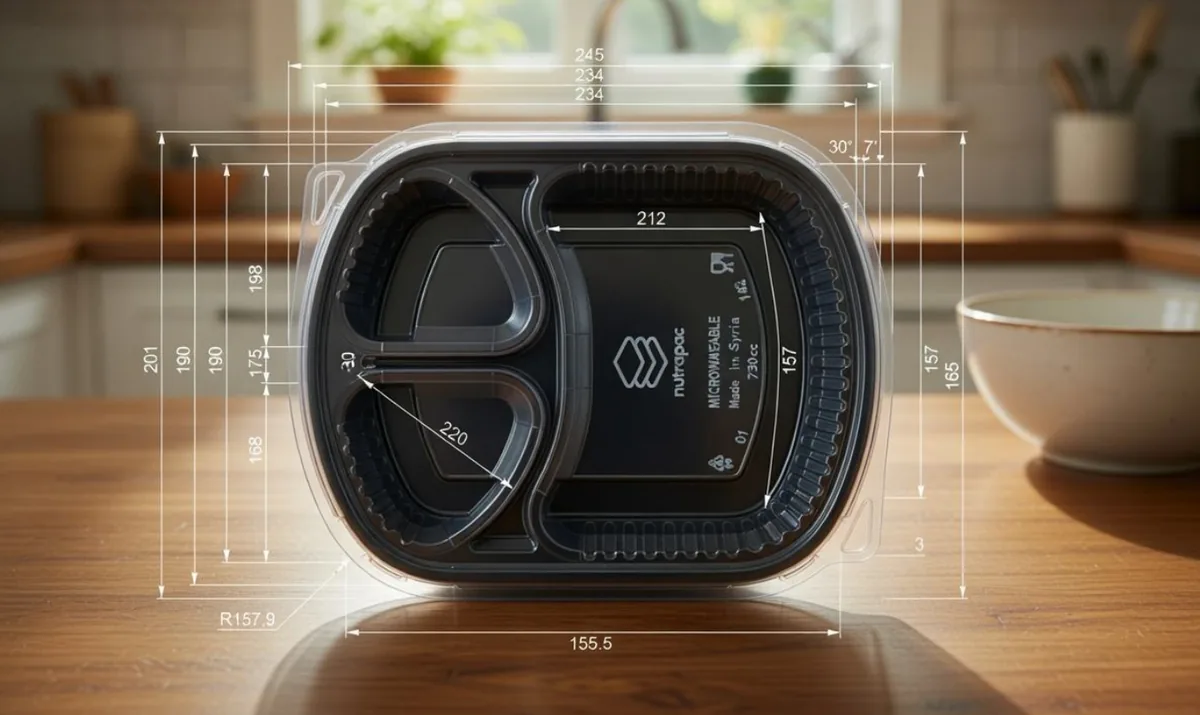 Microwave Meal Tray